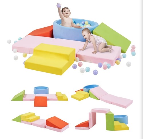 Foam climbing blocks - blocks, ball