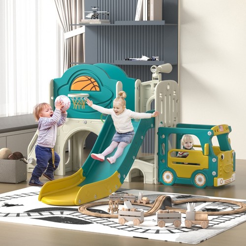 Toddler slide kids - in, slide,