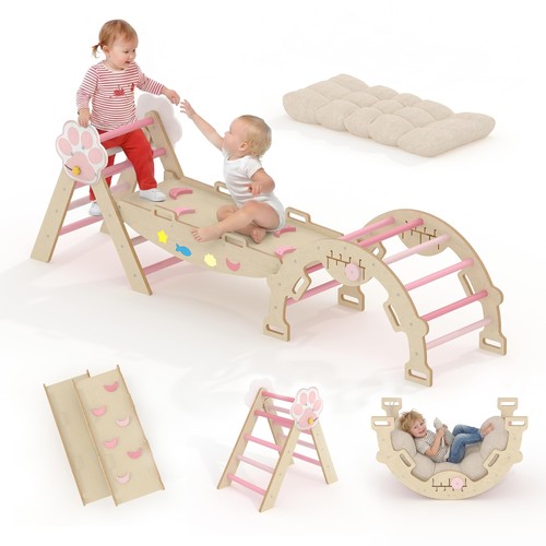Collapsible wooden - 7-in-1,