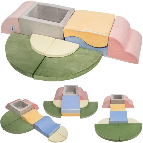 Foam climbing blocks with ball - foam,