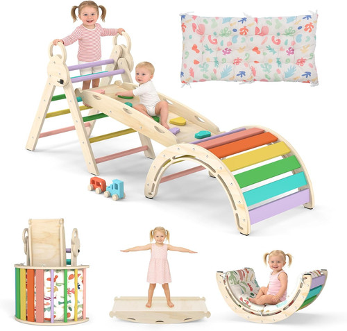 Pikler triangle set with - triangle,