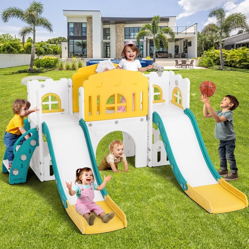 New 9in1 kids double - kids, slide