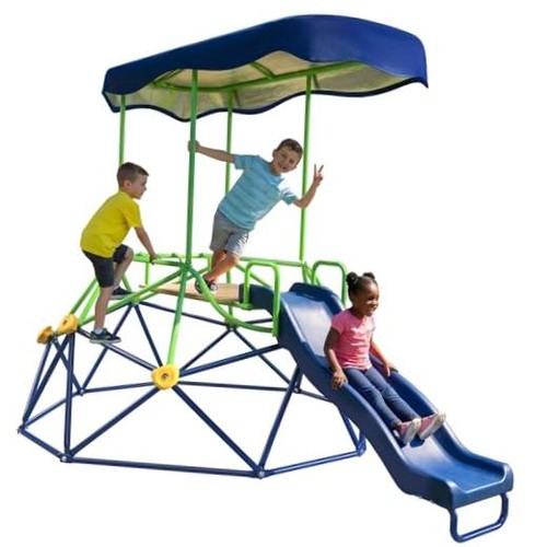 6ft climbing dome with slide - 6ft,