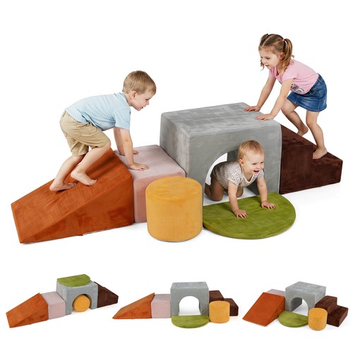 6pcs foam climbing blocks - 6pcs,