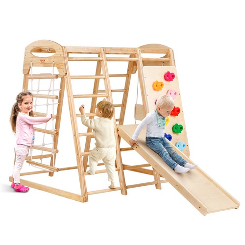 Vevor indoor jungle gym 1 - indoor, 7-in-1