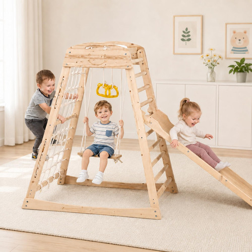 Indoor jungle gym - indoor, gym,