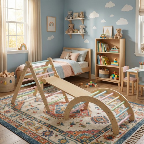 Toddler climbing set piece - toddler, set,